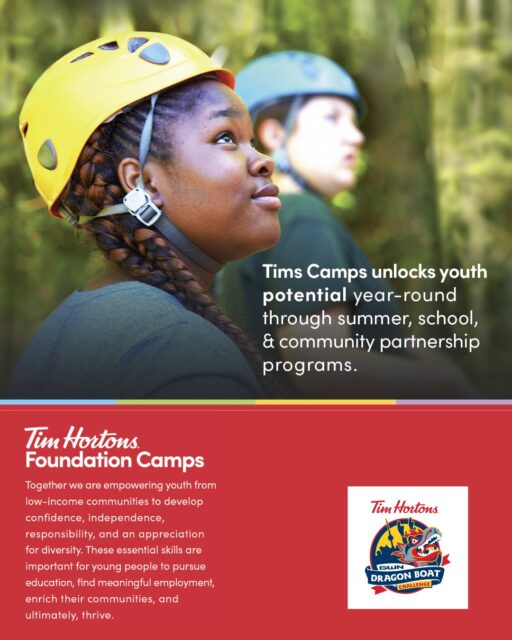 Ready to make a difference? Join us and @timhortons in championing brighter futures—your donation to Tim Hortons Foundation Camps helps empower youth from low-income communities. We're proud to stand with @timscamps as the official charitable partner of the Tim Hortons GWN Dragon Boat Challenge. Give today and fuel the next generation of leaders!
.
Give today at: https://tinyurl.com/gwnctims
.
.
#gwn #gwndragonboat #mldb #paddling #dragonboat #dragonboatracing #paddle #dragonboatpaddling #watersports #DragonBoatRace #DragonBoating #DragonBoatFestival #PaddleLife #DragonBoatTeam #DragonBoatCommunity #DragonBoatPaddling #DragonBoatPractice #DragonBoatTraining #PaddleEveryday #PaddleHard #watersports #timscamps #timhortons