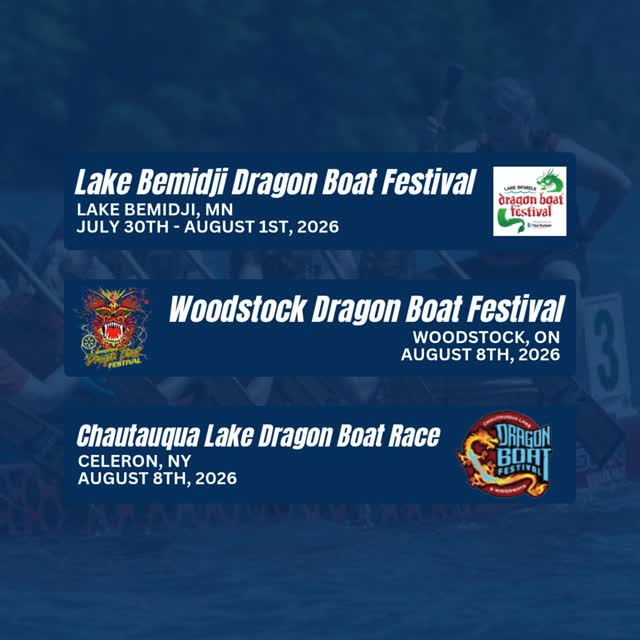 Check out what’s coming up in the dragon boat community 👇

Great races, great people, and plenty of chances to get on the water.

@bjidragonboat, @woodstockdbc, @chqdragonrace