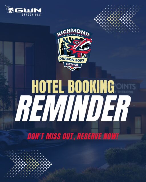 Race weekend is coming up 🛶
Lock in your stay at the Four Points by Sheraton in Richmond before June 29th for exclusive paddler rates.
Stay close. Stay ready.
Book now → https://gwndragonboat.com/festivals/richmond-international-dragon-boat-festival/ 

#dragonboat #gwndragonboat #mldb #dragonboatracing #paddling
