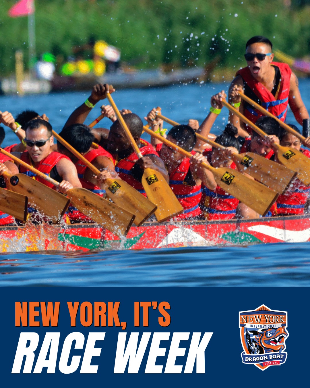 New York, are you ready? 🐉
Race week is here, and the water is about to come alive.
Fast boats, fierce competition, and a community that shows up loud.
Come watch it all unfold.

#dragonboat #gwndragonboat #mldb #dragonboatracing #paddling