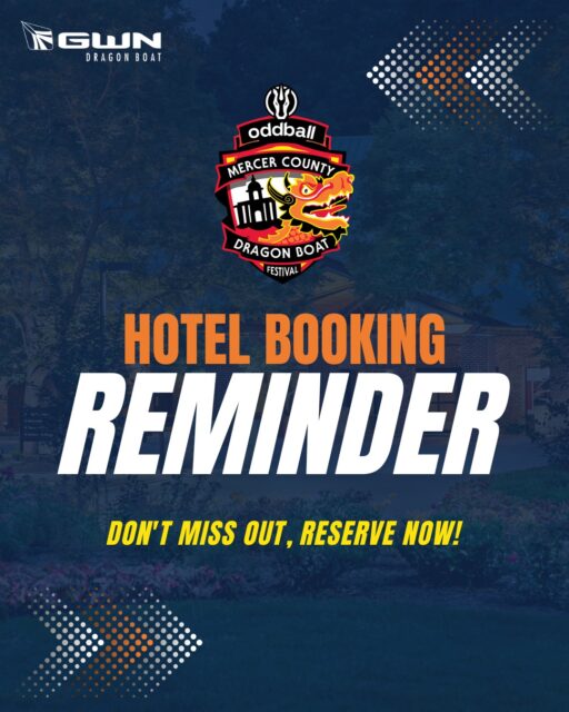 Race weekend is coming up 🛶
Lock in your stay at Marriott at Forrestal in Princeton before August 14 for exclusive paddler rates.
Stay close. Stay ready.
Book now → https://gwndragonboat.com/festivals/mercer-county-dragon-boat-festival/

#dragonboat #gwndragonboat #mldb #dragonboatracing #paddling