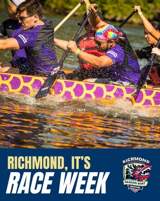 Richmond, are you ready? 🐉
Race week is here, and the water is about to come alive.
Fast boats, fierce competition, and a community that shows up loud.
Come watch it all unfold.

#dragonboat #gwndragonboat #mldb #dragonboatracing #paddling