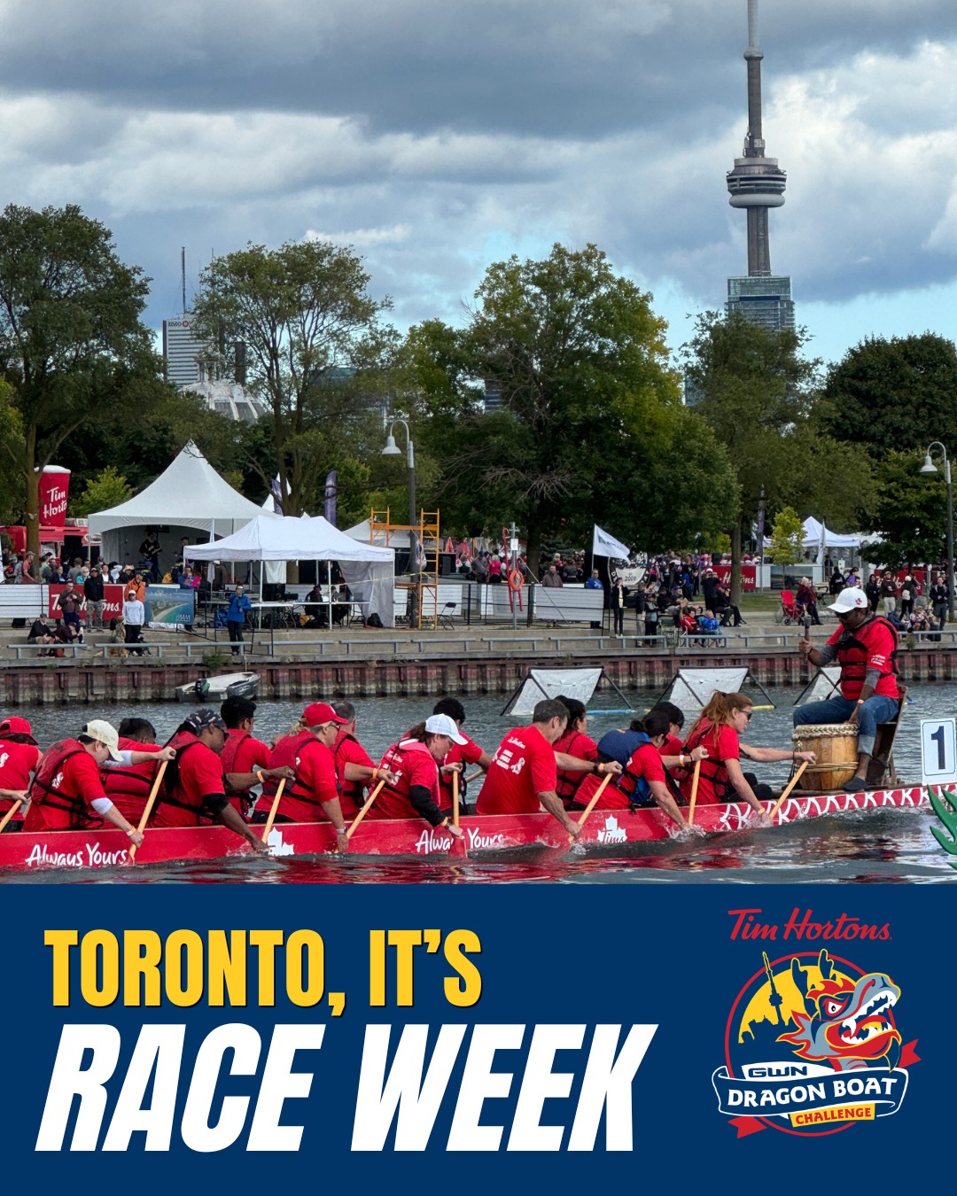 Toronto, are you ready? 🐉

Race week is here, and the water is about to come alive. Fast boats, fierce competition, and a community that shows up loud.

Come watch it all unfold.