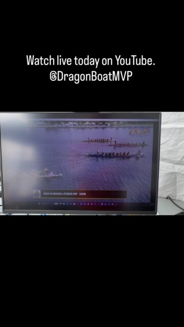 Watch the racing today live on YouTube. @dragonboatmvp